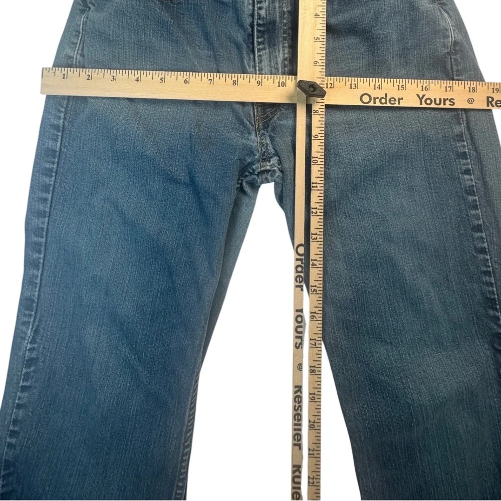 Levi Strauss & Co 514 Straight Fit Mens Jeans Blue Denim W34 L30 00514-0403